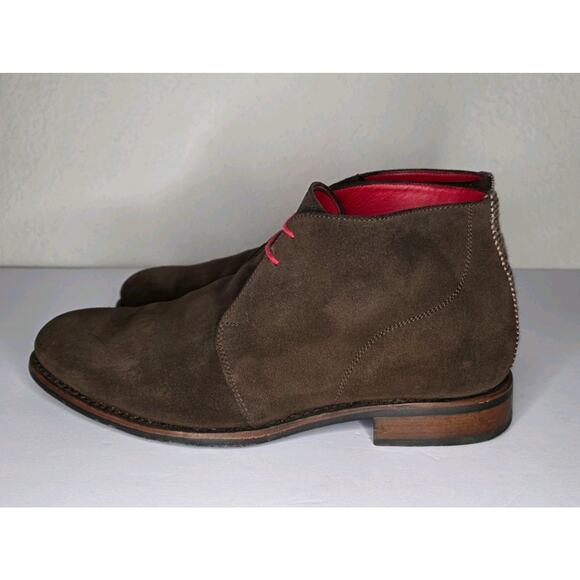Rye 51 Men\'s Suede Chukka Boots Size 10 Goodyear Welt Rare Luxury Designer Shoes main image 6